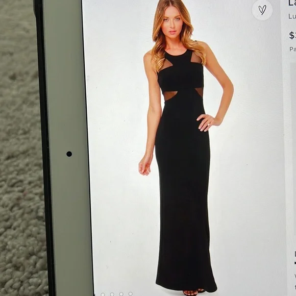 Lulus | Dresses | Lulus Lasting Impressions Black Maxi Dress | Poshmark